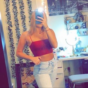 Red Crop Top!